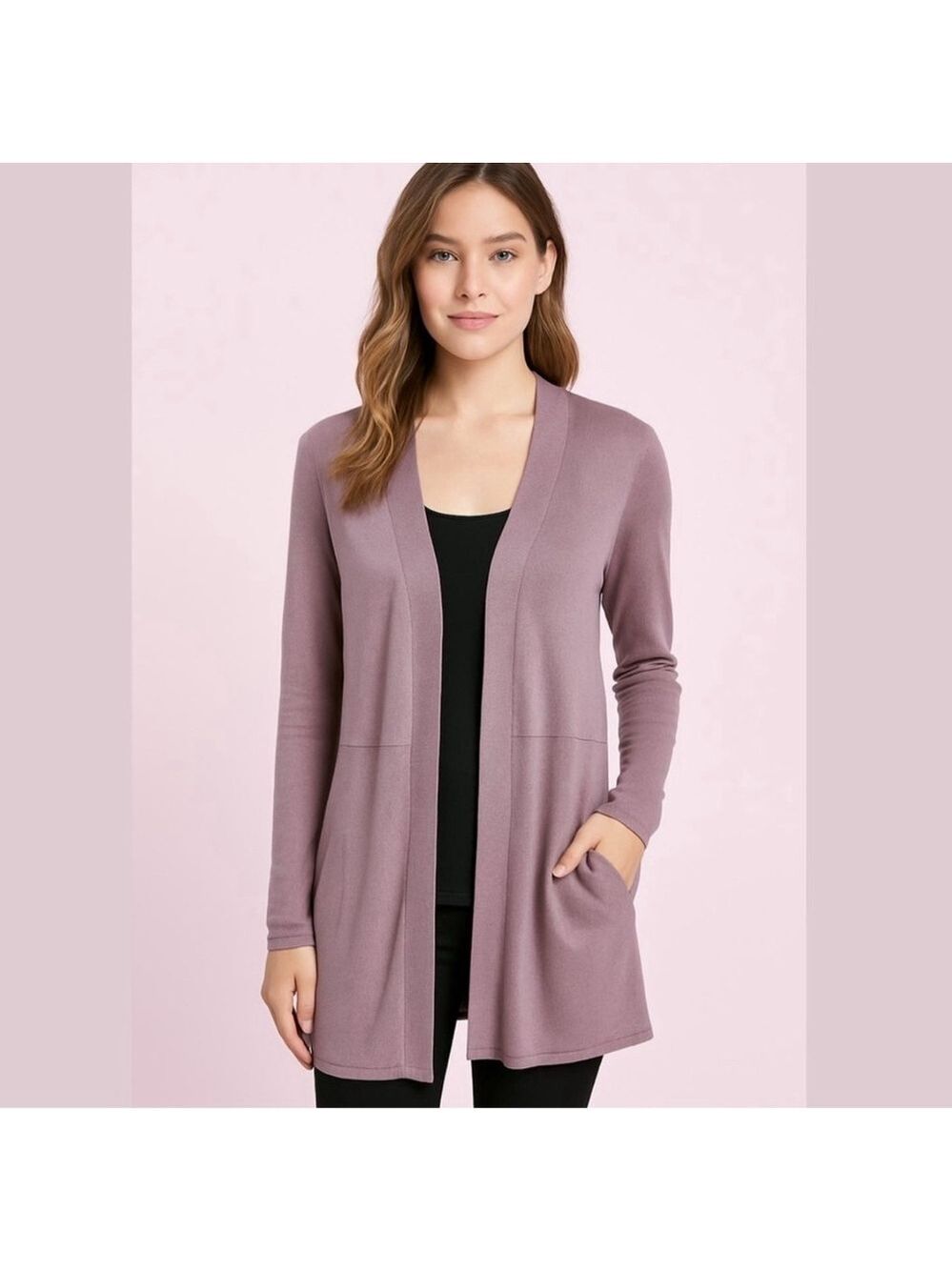 Belldini women open cardigan Sz M
